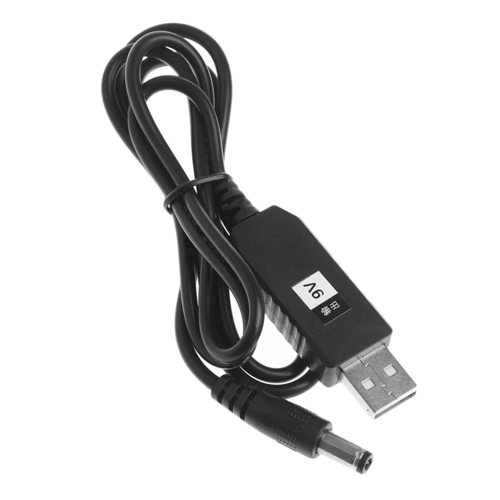 

USB DC 5V to DC 9V 2.1x5.5mm Male Step up Module Converter Adapter For Router