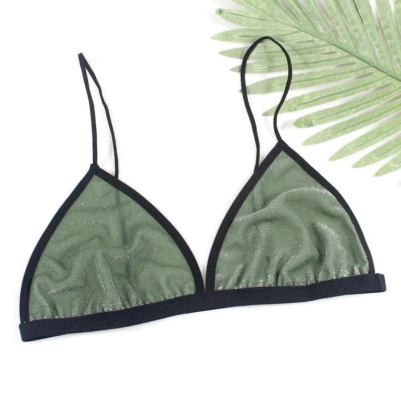 

De Monarchia New Style Women Lace Bralette Solid Unlined Female Intimates Backless V Neck Lingerie 3/4 Cups Bra Top Girl Bustier
