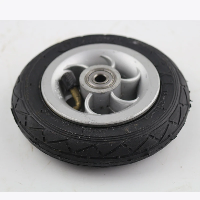 

Good quality 5 inch 5x1 Inner Tube Wheel and Metal Hub fit Electric Pneumatic Wheel Gocart CasterVehicle