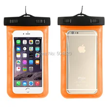 200 шт./партия, водонепроницаемый чехол для мобильного телефона, сумка для плавания