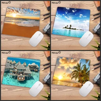 

Mairuige Beach Starfish Custom Made Fashion Anti-slip Mouse Pad Rectangle Rubber Notebook PC Gaming Mouse Mat 25X20CM 25X29CM