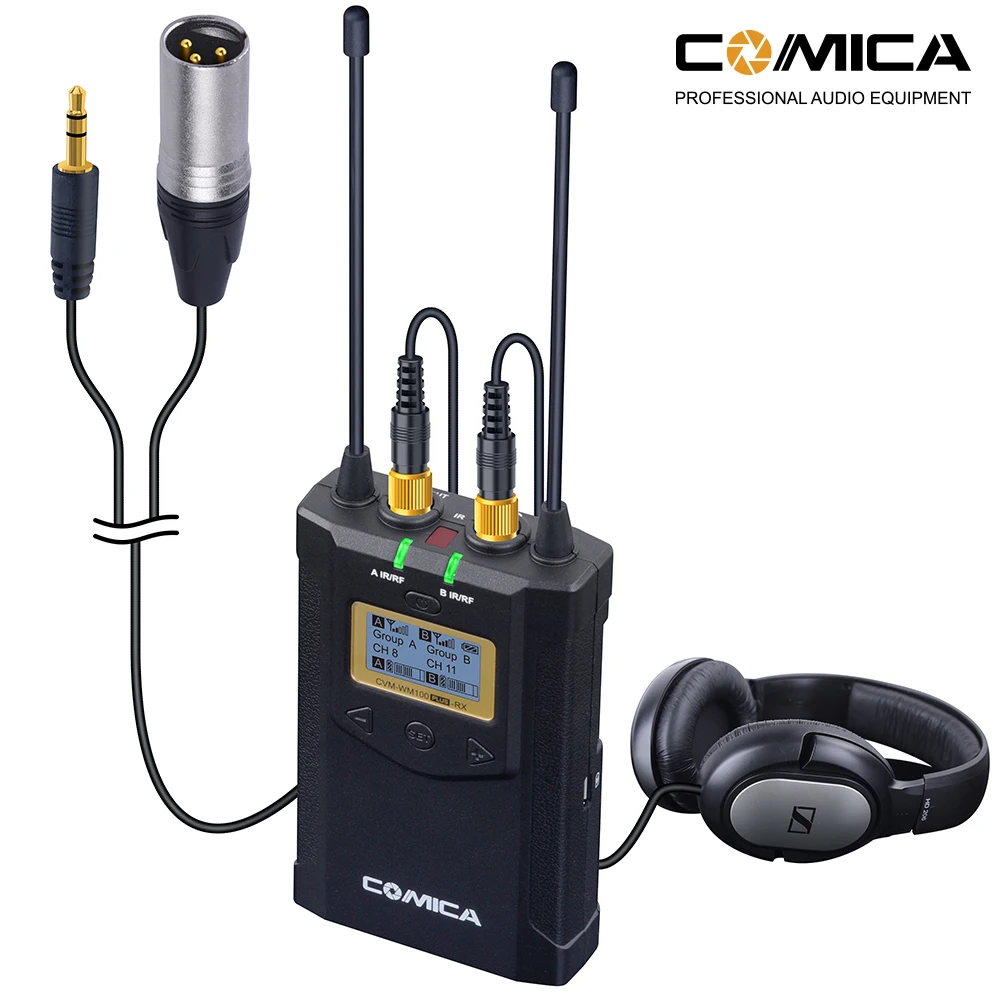 COMICA CVM WM100 PLUS UHF 48 канальный монофонический/стереомонитор в режиме реального