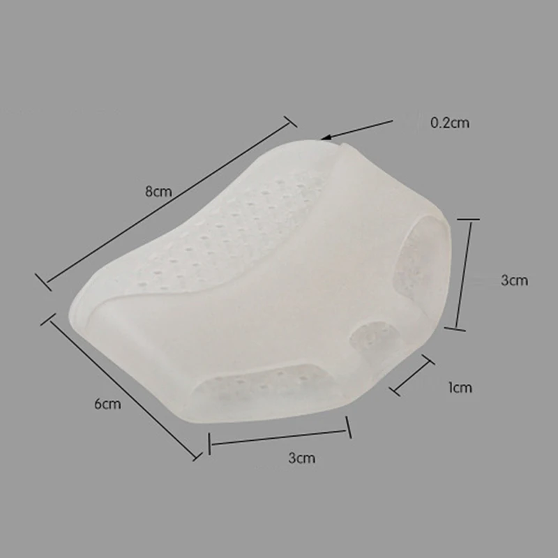 Противоскользящие стельки в передней части стопы; соты; силиконовый гель для обуви на высоком каблуке; облегчение боли; стельки для ног