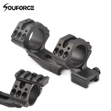 Высококачественное тактическое алюминиевое кольцо с возможностью монтирования тяжелого Dute 4 винта 25,4 мм 30 мм костюм 20 мм Пикатинни Вивер рельс для охоты