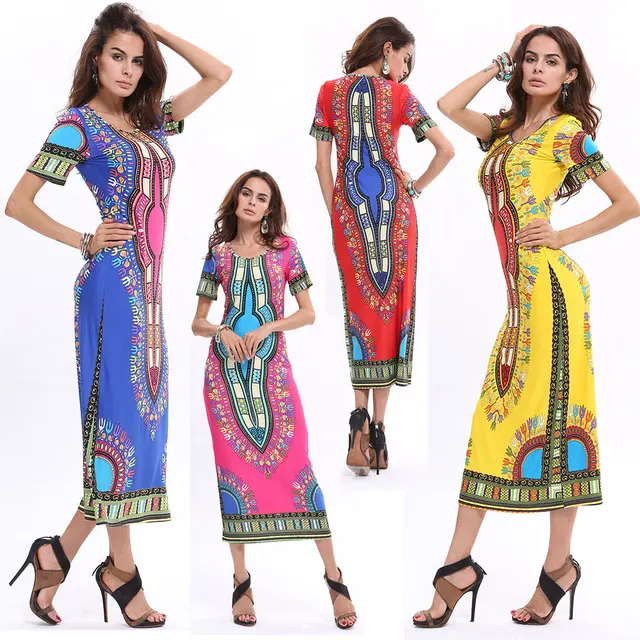 summer traditional african fashion women clothing sexy succunct design