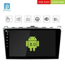 Besina 10.1 pollici Android 8.0 Car multimedia Player Per MAZDA 6 2008-2012 2013 2014 2015 Auto Radio GPS 2G + 32G Stereo di navigazione