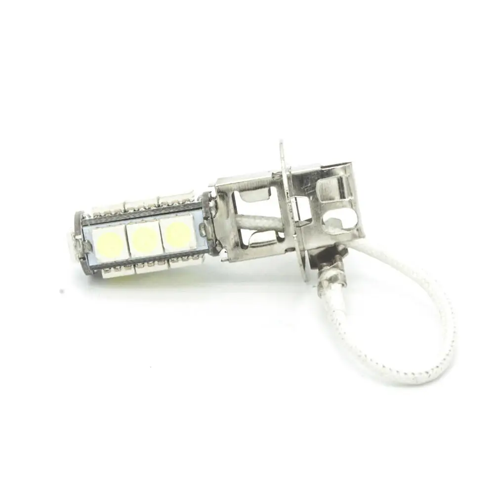 2 предмета H3 PK22S 13 5050 SMD светодиодный дневные ходовые огни 12V белый светодиодный светильник тумана светильник, футболка с принтом "автомобиль" светильник лампа