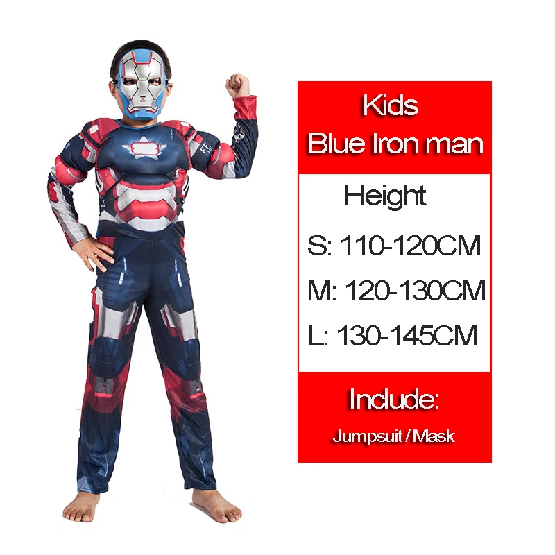 9 Blue Iron man