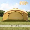 Summer Outdoor Super Large Camping Tent Ultra Large Anti-UV Gazebo Canopy Tent Awning Advertising Tents Beach Tent Sun shelter ► Photo 2/5