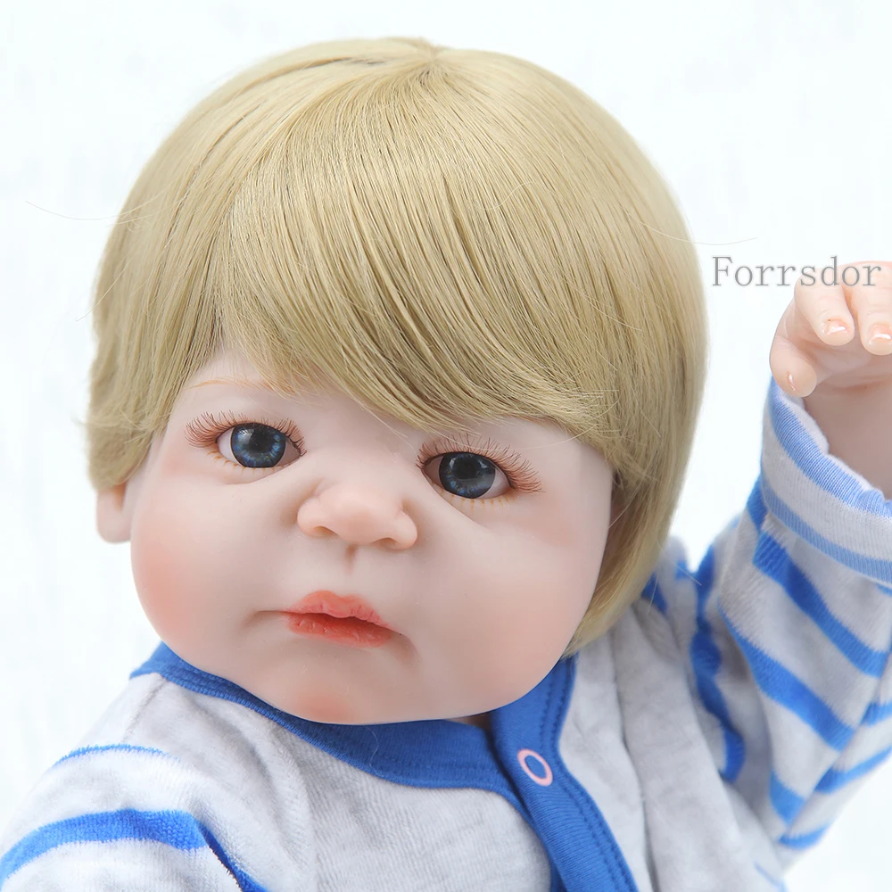 55 см полный Силиконовый Reborn Baby Doll мальчик игрушки 22 дюйма NPK реалистичные детские куклы мягкие виниловые модные куклы Bebe Reborn Детские игрушки