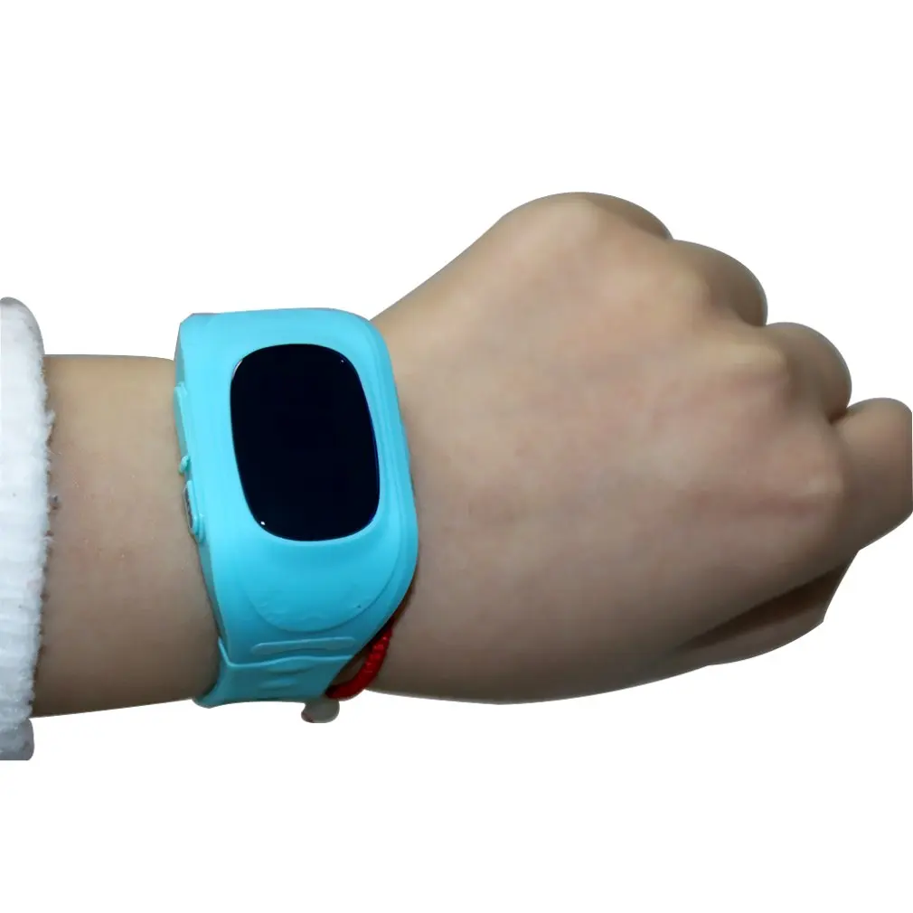 Цена Q50 Детские умные часы font b gps b font трекер детские наручные часы OLED экран SOS Вызов анти потеря трекер для безопасности для iOS Android подарок для ребенка