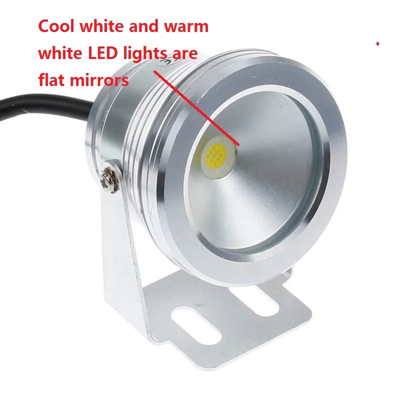 1 шт. Светодиодный прожектор Высокое качество 10 Вт DC12V теплый белый/холодный белый Светодиодный уличный свет