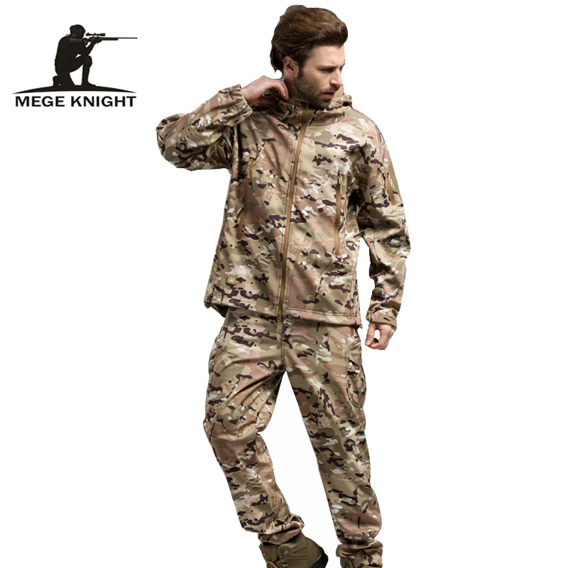 Камуфляжная военная форма, Зимняя Теплая Флисовая тактическая одежда, военная одежда армии США