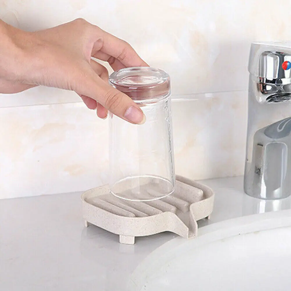 الحمام تصريف المياه صحن الصابون حالة حامل تخزين حامل تجفيف الصابون التوقف صندوق تخزين جديد