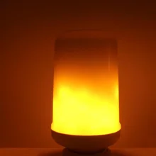 Светодиодный огонь лампы-факелы Роман E27 для отдыха на пляже; минимальный заказ-5 Вт новизного освещения мерцание Винтаж атмосферная декоративная лампа