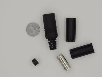 

1pcs DIN Plug Connector 9 Pin Mini adapter with Plastic Handle