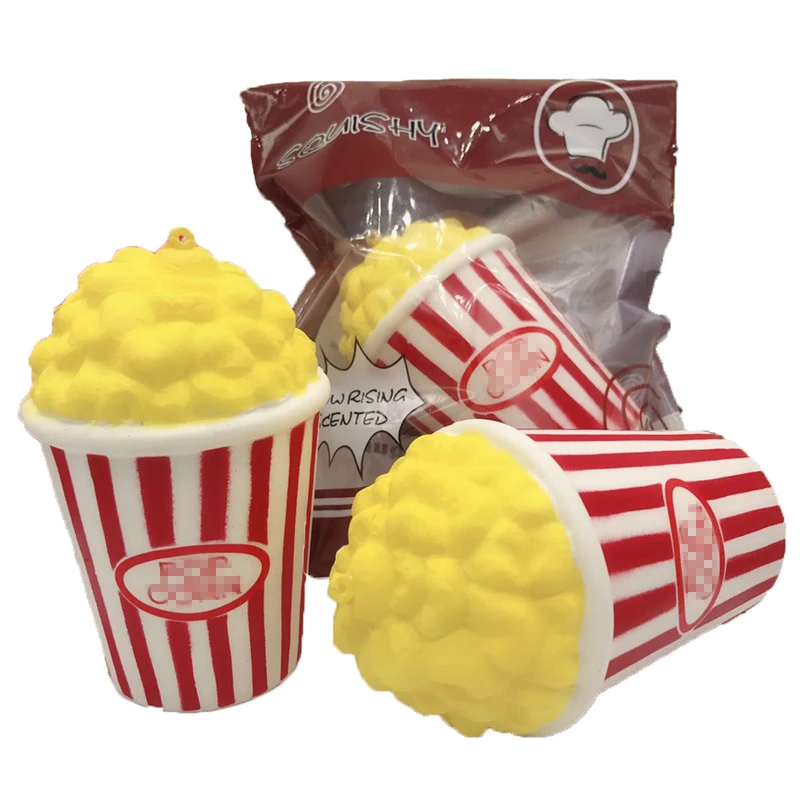 1Pcs Jumbo Slow Rising Squeeze Soft Popcorn Antistress font b Toys b font for Children Adults