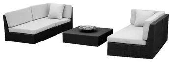 

Garden Furniture Simple Design Outdoor Wicker 5-Piece Sectional Set