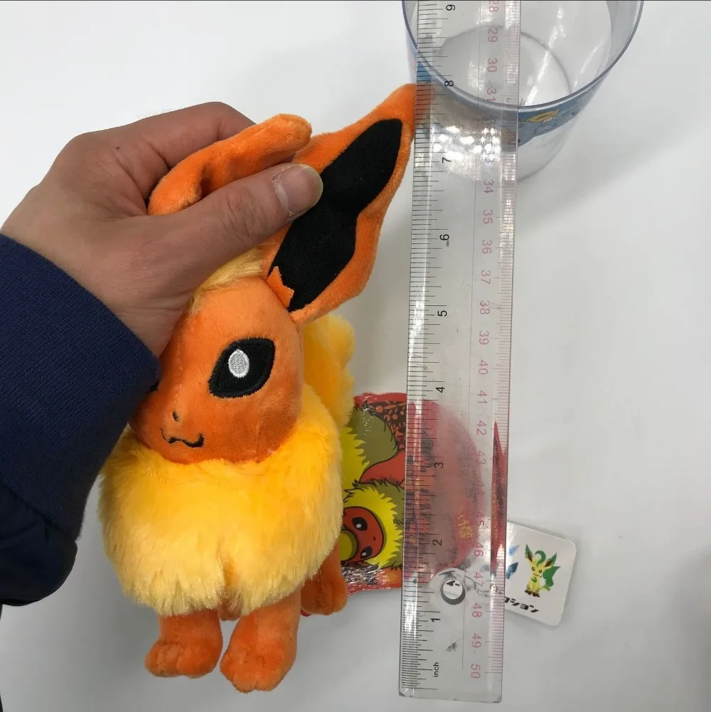 Мягкая плюшевая игрушка Flareon кукла плюшевое животное 8 дюймов|Персонажи