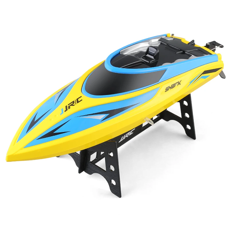 JJRC S1 S2 S3 RC лодка Скорость лодка 2,4 ГГц 2CH портативный мини-корабль с дистанционным управлением самоправые высокоскоростные игрушки 25 км/ч RC - Цвет: Yellow