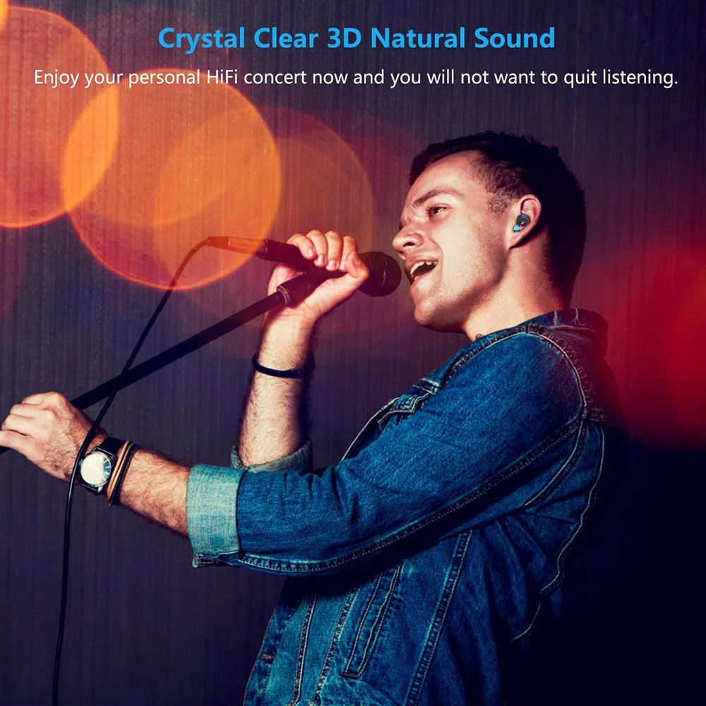 2  Original Sabbat Wireless Earbuds 5.0 Bluetooth Earphone Sport Hifi Headset Handsfree Waterproof Ear Buds for Samsung Phone (8) - 