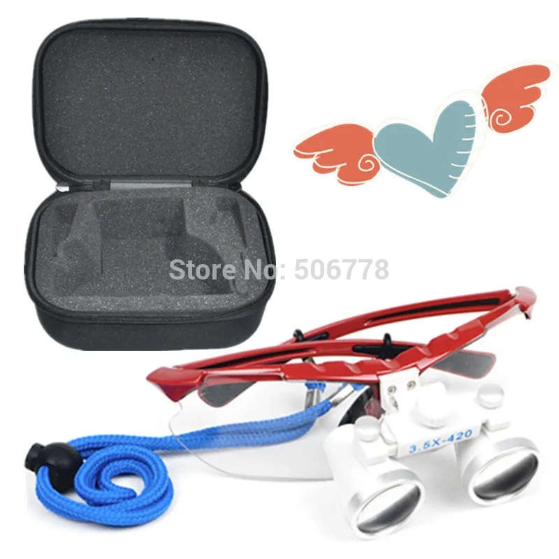JXKH Dentist Dental Surgical Medical Binocular Loupes Optical Glass