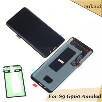 

SUPER AMOLED Display Replacement For Samsung S9 G960 g960f LCD Display Touch Screen Digitizer Assembly Black Color