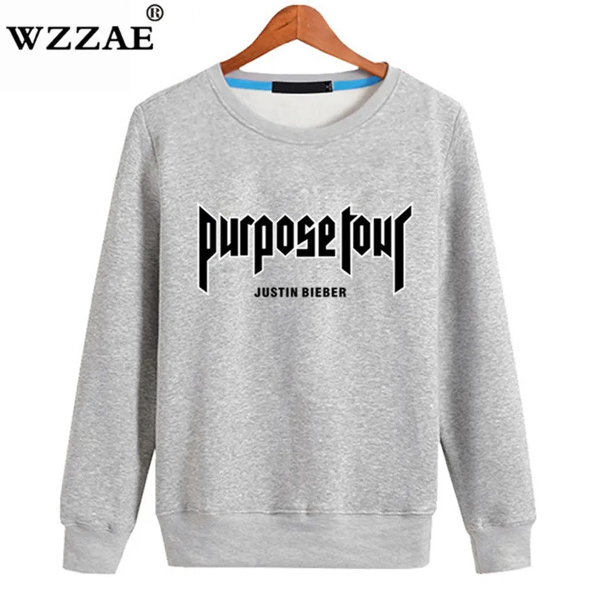 New Design Purpose Tour Justin Bieber Hoodies Men Women Sweatshirt
Kanye West Hip Hop Streetwear Hoody Hoodie Polerones Hombre