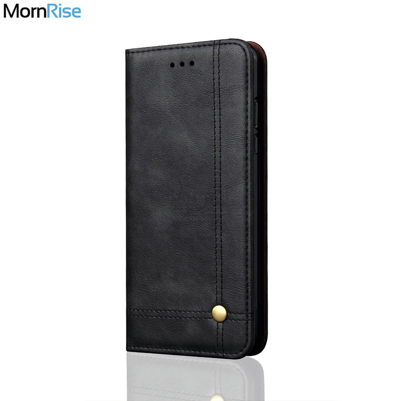 

Vintage Leather Flip Cover For XiaoMi RedMI 6A Note 6 Pro Wallet Luxury Card Pocket Stand Magnet Book Cover Casual Phone Case