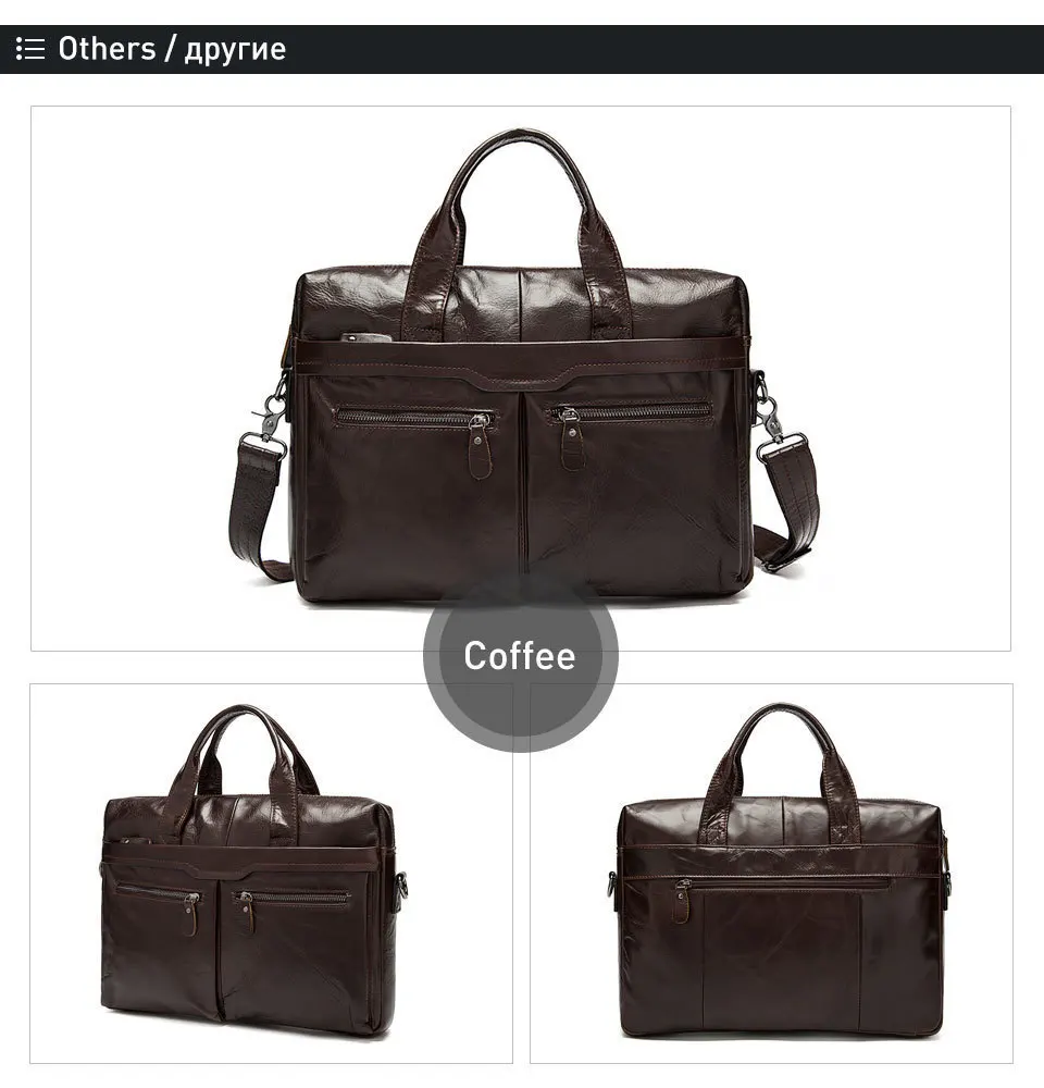 Мужская кожаная сумка для ноутбука lenovo Dell, мужские сумки через плечо из натуральной кожи, портфель, сумка-тоут для Macbook Air, чехол