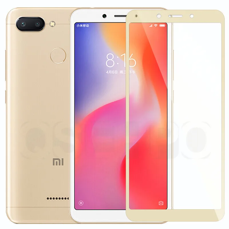 الزجاج المقسى ل Xiaomi redmi 6A redmi 6A كامل غطاء واقي للشاشة ل redmi 6 النسخة العالمية redmi 6 زجاج واقي فيلم