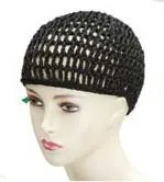 Модные мягкие район ручной работы крючком куфи Beanie однотонная шляпа вязаная шапка взрослых размеры