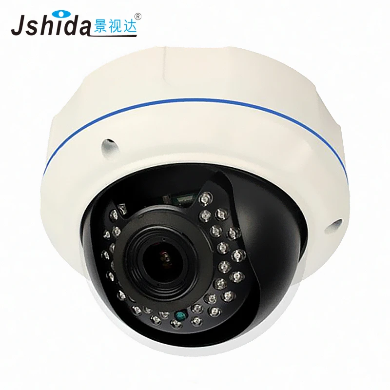 

Jshida Waterproof 1.3MP Dome Security IP Camera 2.8-12mm Varifocal Lens IR-CUT Night Vision ONVIF CMOS Network CCTV Camera