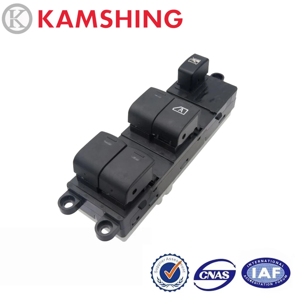 

CAPQX Electric Front Left Driver Side Window Master Switch For Nissan Navara Pathfinder Qashqai 25401BB65B 25401BR00B 25401JD001