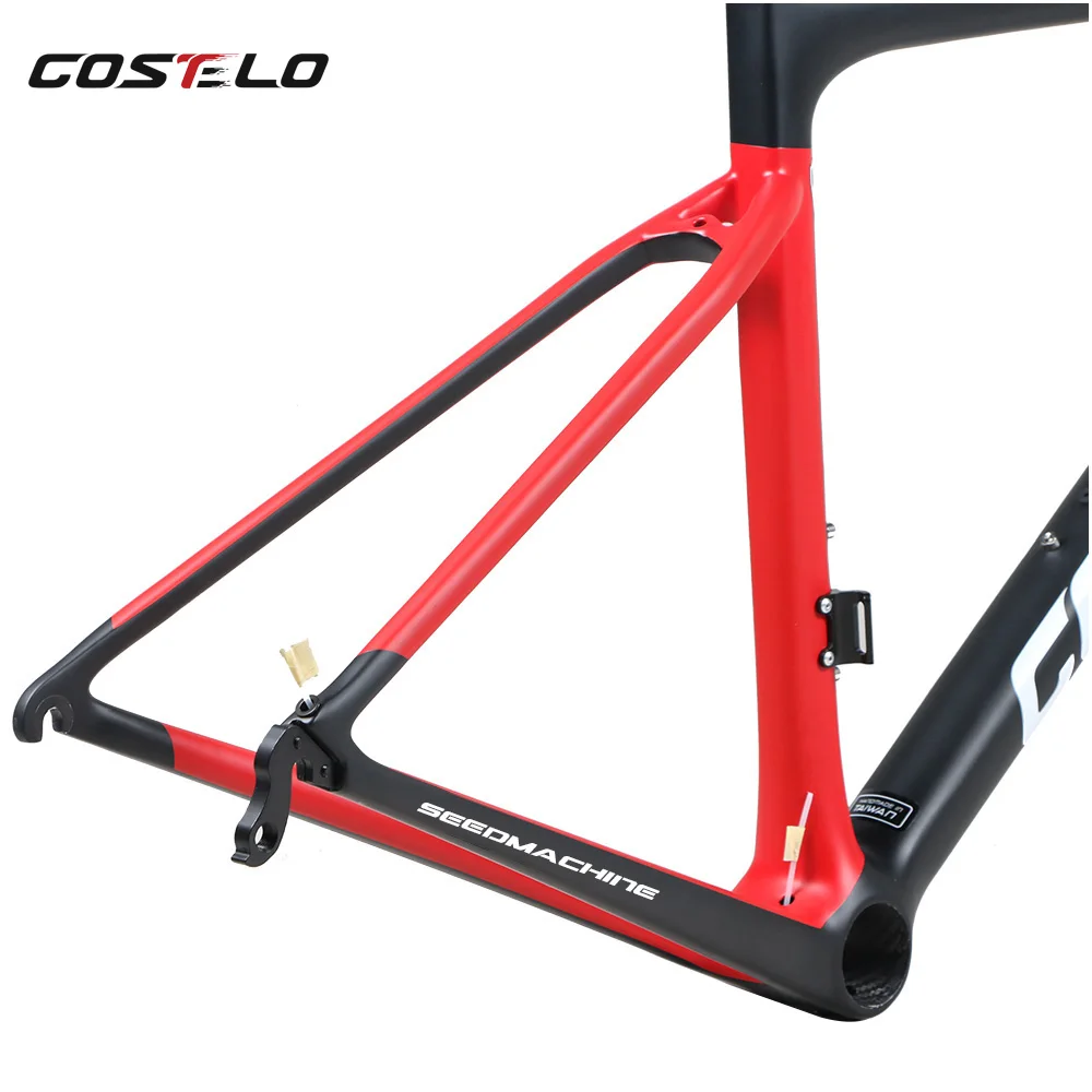 Cheap 2018 Costelo Speedmachine 3.0 ultra light 790g DISC carbon fiber road bike cycling frame bicycle bicicleta frame cheap frameset 4