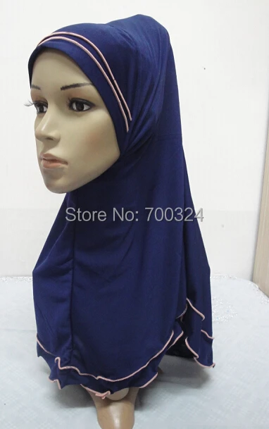 

H823 latest muslim one piece hijab,muslim scarf