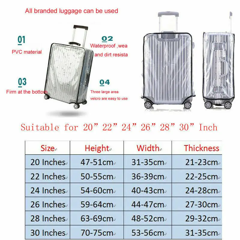 Luggage Case Suitcase Protective Cover 