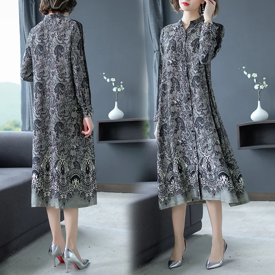 2019 Новый Винтаж Цветочный Boho летние миди-платья корейский 3XL плюс размеры печати