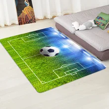 Современные ковры 3D футбол области S фланель ортопедический коврик обувь для мальчиков Дети играть ползать коврики большой ковры S д
