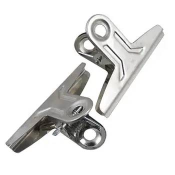 

4Pcs Spring-Loaded 75mm Opening Paper File Binder Clips