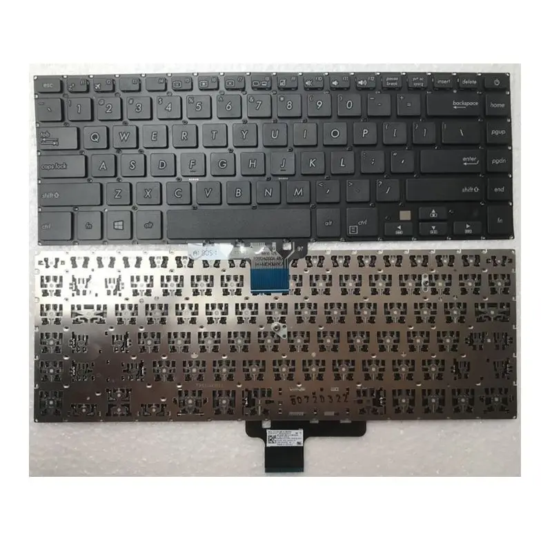 

YALUZU New English laptop keyboard for Asus Pro15 S15 S510U S5100UQ UK505B U5100UQ S510UA US version black
