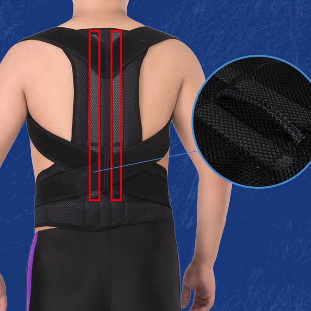 Backpacking Breathable Bandage Belt Back Support Professional Black