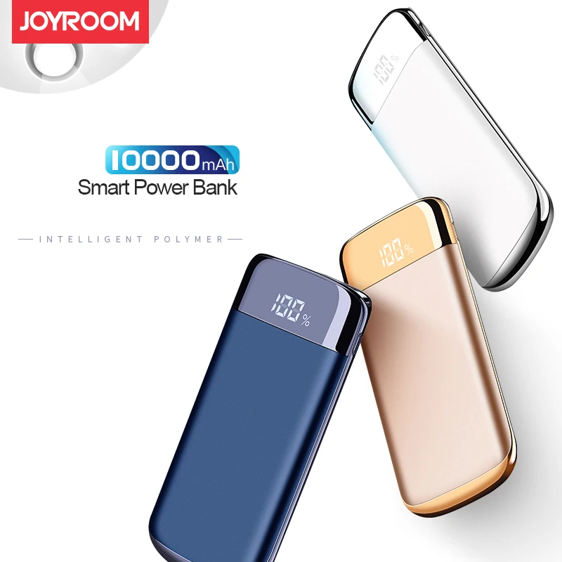 

10000mAh Portable LCD Power Bank External Battery Charge Dual USB Powerbank with LED Light PhoneCharger for iphone 8 X Powerbank