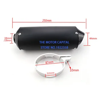 

newest arrive 38mm Motorcycle Exhaust Muffler Pipe Aluminium Alloy for 125 150 160cc Dirt Pit Bike ATV
