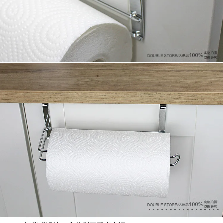 10 шт. креативная кухонная вешалка для полотенец для ванной шкаф стойка для туалетной бумаги металлический рулон стойка подвесное отверстие домашние инструменты