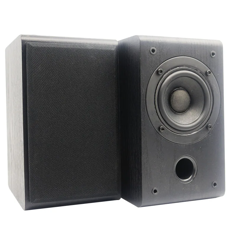 2016 Newest Bookshelf Speakers HIFI Bookshelf Speakers Loudspeaker Wooden Stereo Sound Bookshelf Subwoofer for Home theater