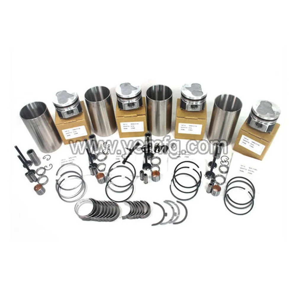 

For Kubota engine parts V1505 repair kit piston + piston ring + cylinder liner + full gasket set +bearings + valve guide seat