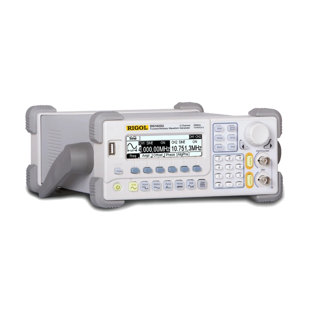 

RIGOL DG1022U Updated from DG1022 Signal Generator 2 Channel 25 MHz Function Waveform Signal Generator