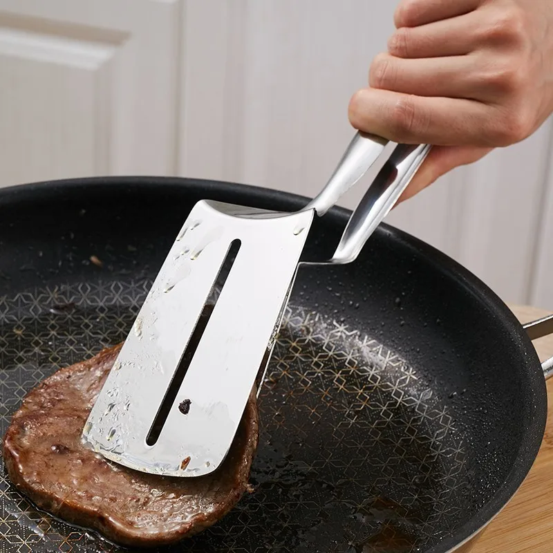 1Pcs-Multifunctional-High-Grade-Stainless-Steel-Barbecue-Clip-BBQ-Tongs-Fried-Shovel-Bread-Meat-Vegetable-Clamp (4)