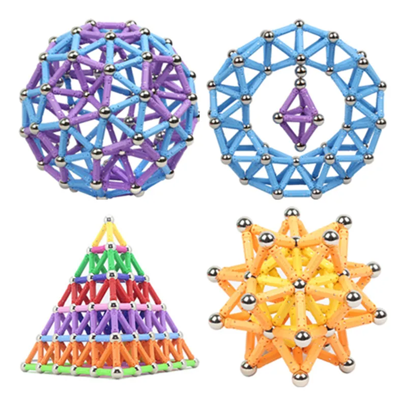 Классные магнитные строительные блоки, игрушки, шарики, металлические строительные конструкторы, развивающие игрушки для малышей, рождественские игрушки для детей